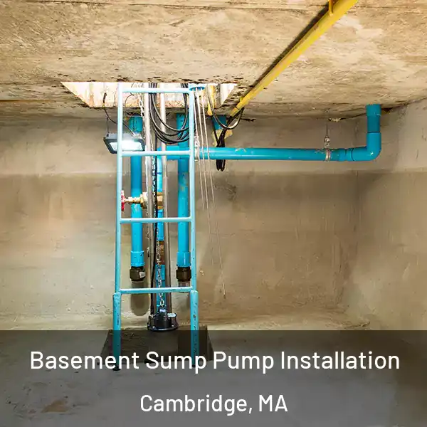  Basement Sump Pump Installation Cambridge, MA