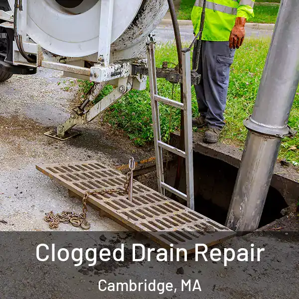  Clogged Drain Repair Cambridge, MA