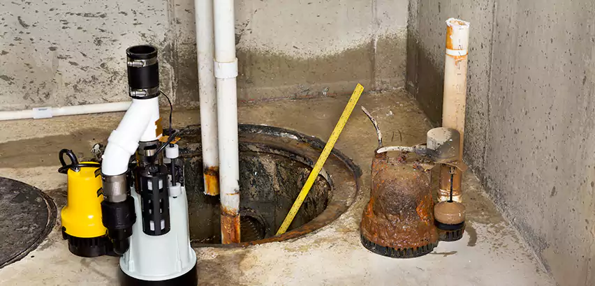 Installing Sump Pump in Finished Basement in Cambridge, MA