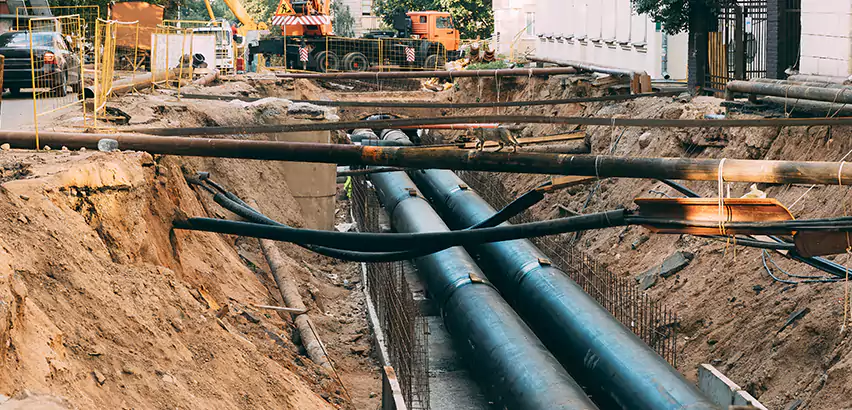 Underground Sprinkler Pipe Repair in Cambridge, MA
