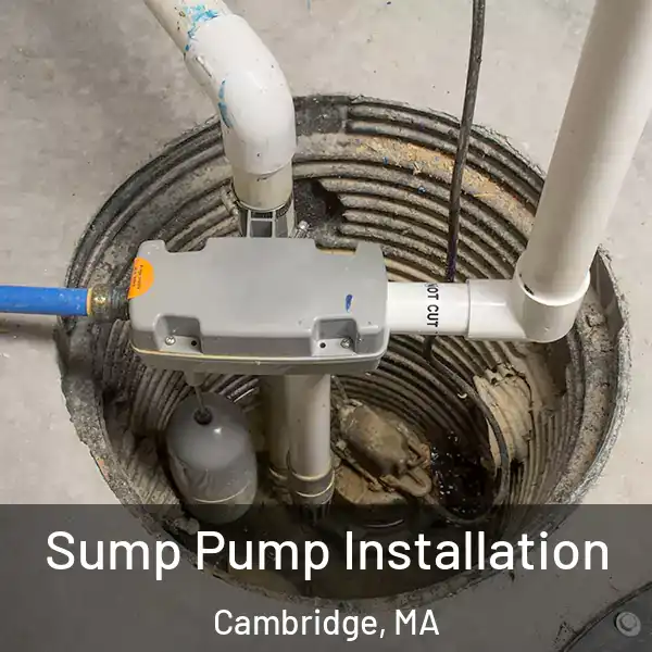  Sump Pump Installation Cambridge, MA
